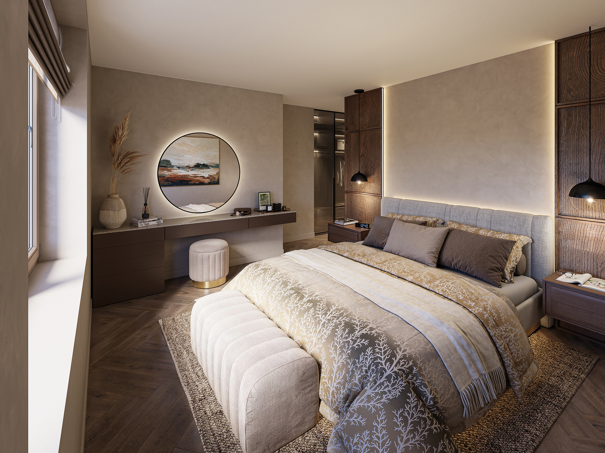interieurimpressie-Elzenkwartier-Deurne-penthouse-slaapkamer